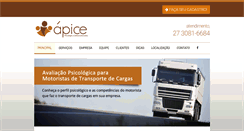 Desktop Screenshot of apice.psc.br